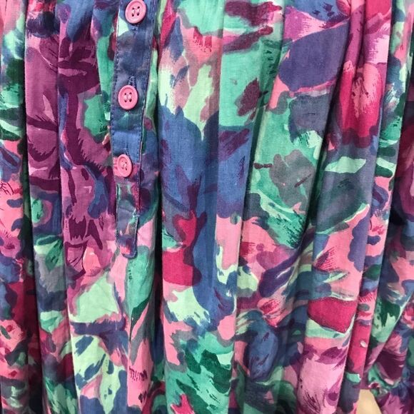 Partners Mervyns vintage loose fit floral maxi dress - Picture 4 of 15